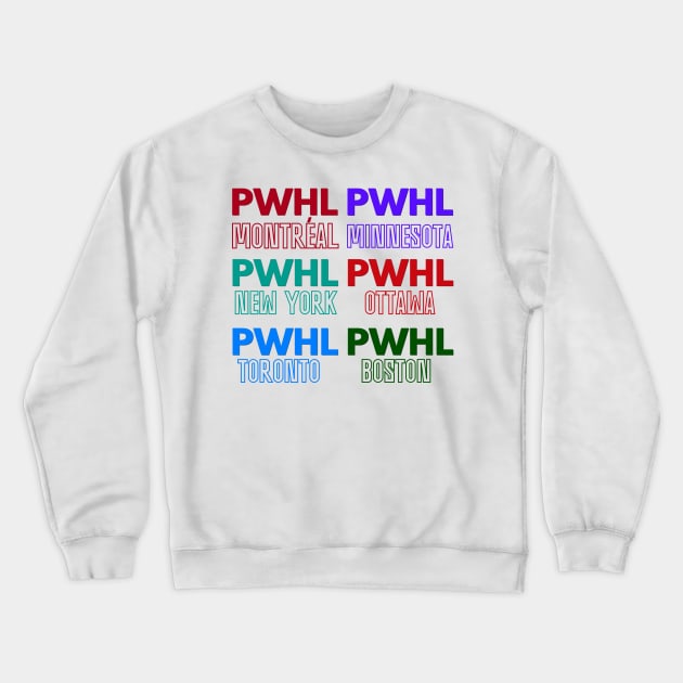 PWHL members Crewneck Sweatshirt by thestaroflove